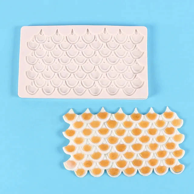 Flower Fondant Cake Edge Decoration Silicone Mold DIY Baking Tools | Bowlift