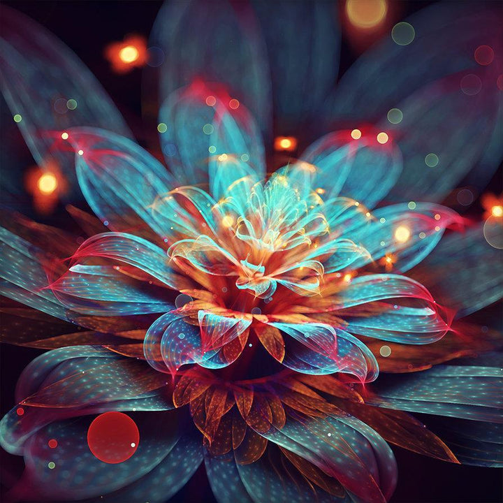 Mystical Flower - GemPaint Kit | Bowlift