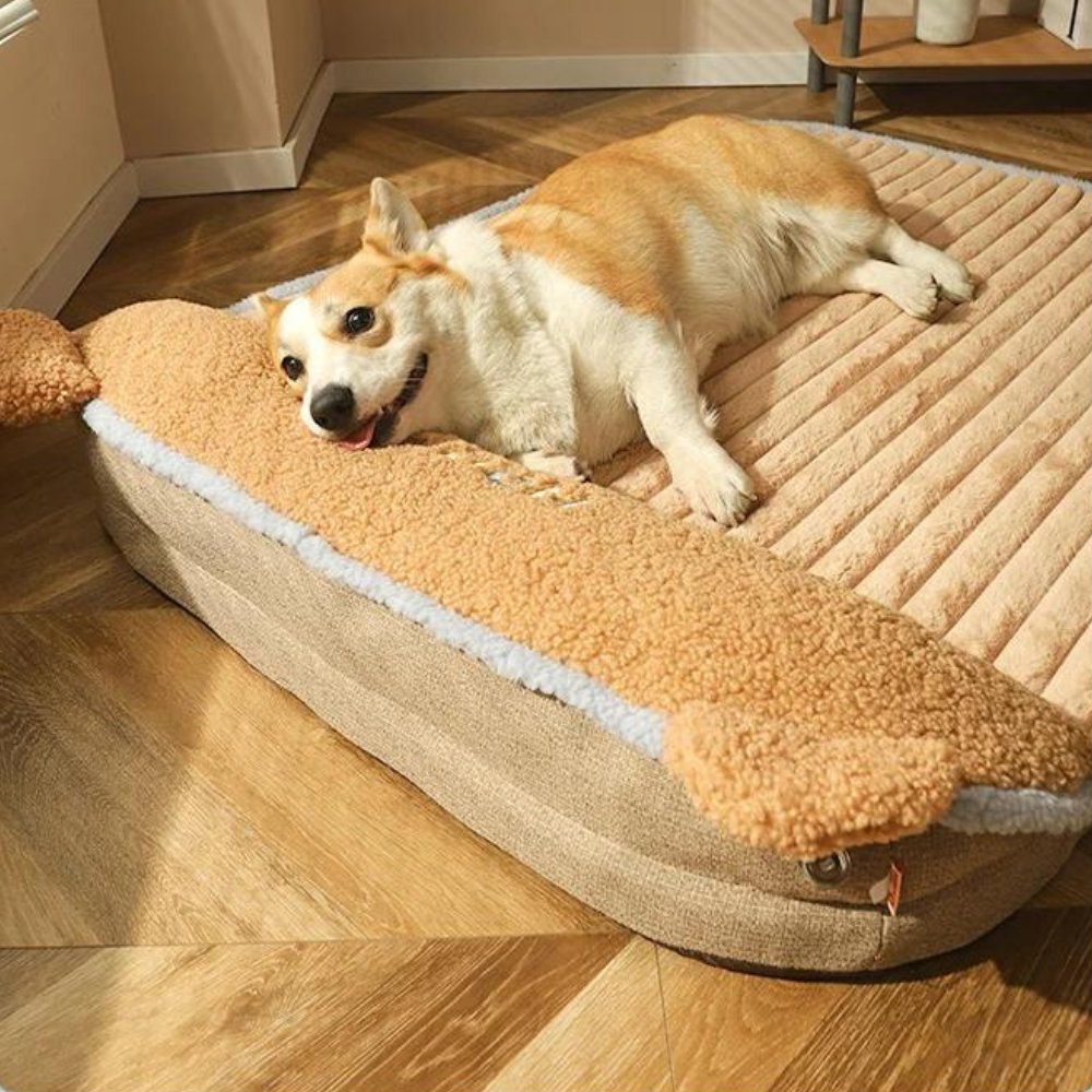 FluffNest • Soft & Warm Dog Bed - Dog Bed - BowLift