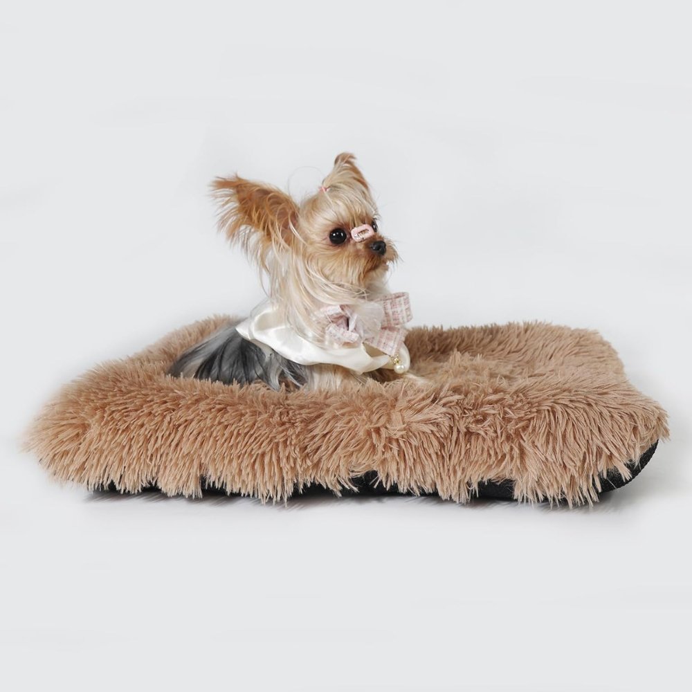 FluffRest • Plush Dog Bed - Dog Bed - BowLift