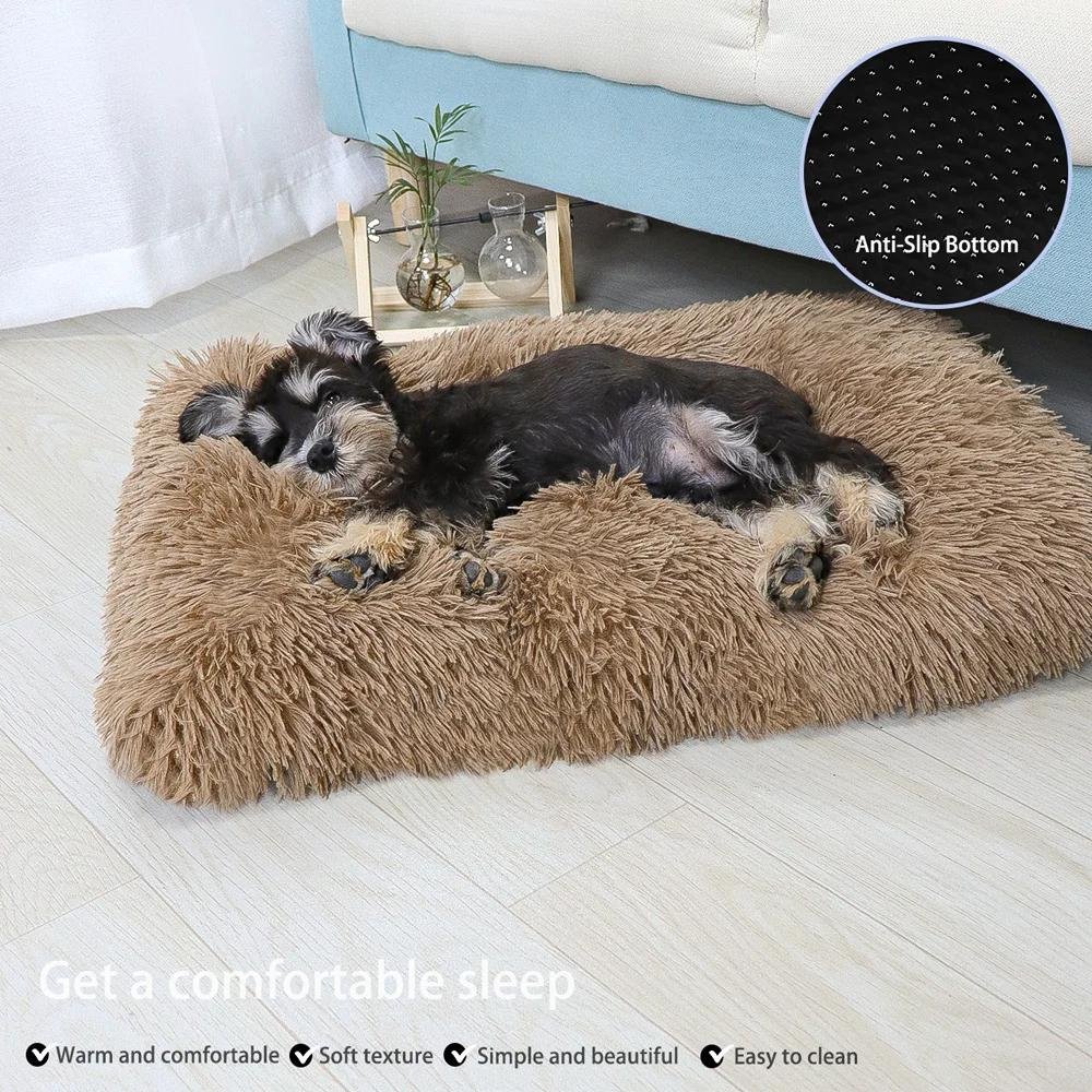 FluffRest • Plush Dog Bed - Dog Bed - BowLift