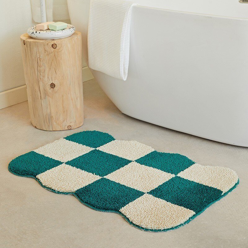 BowLift | Fluffy Chessboard Carpet