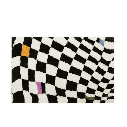 BowLift | Fluffy Chessboard Carpet
