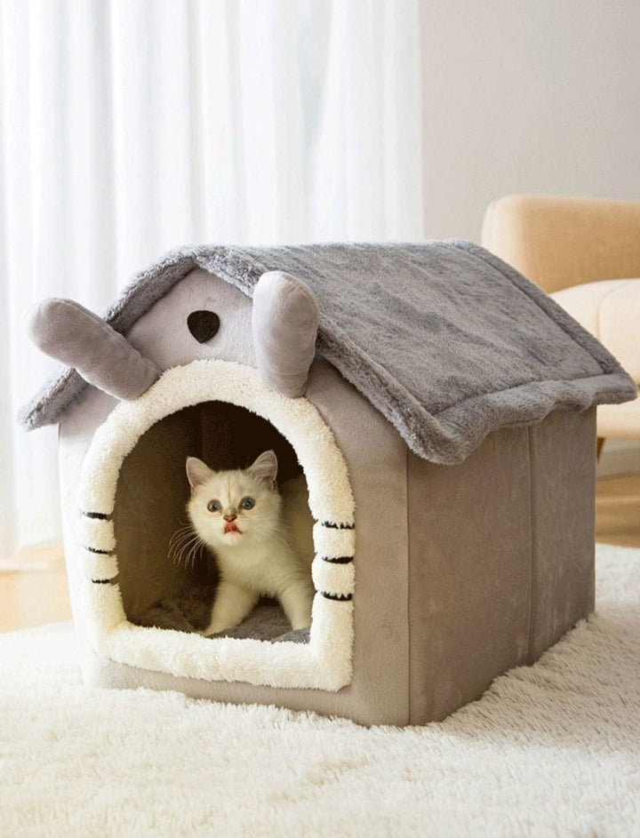 BowLift | FLUFFYHAVEN – Cozy Indoor Bed for Small Dogs & Cats