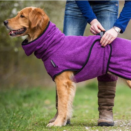 Fluffyheaven Liam Pet Bathrobe – Soft, Absorbent & Comfortable Bowlift