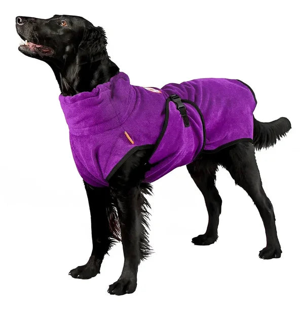 Fluffyheaven Liam Pet Bathrobe – Soft, Absorbent & Comfortable Bowlift