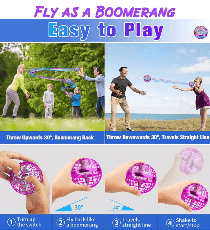 Flying Spinner - Gyro Pro Ball | Bowlift