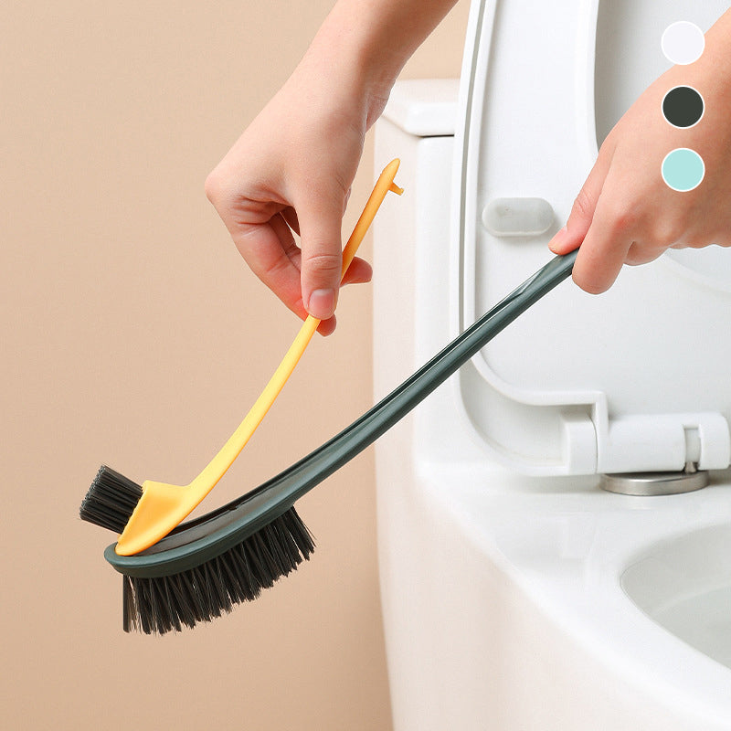 Double-sided Flocking Toilet Cleaning Brush | Bowlift