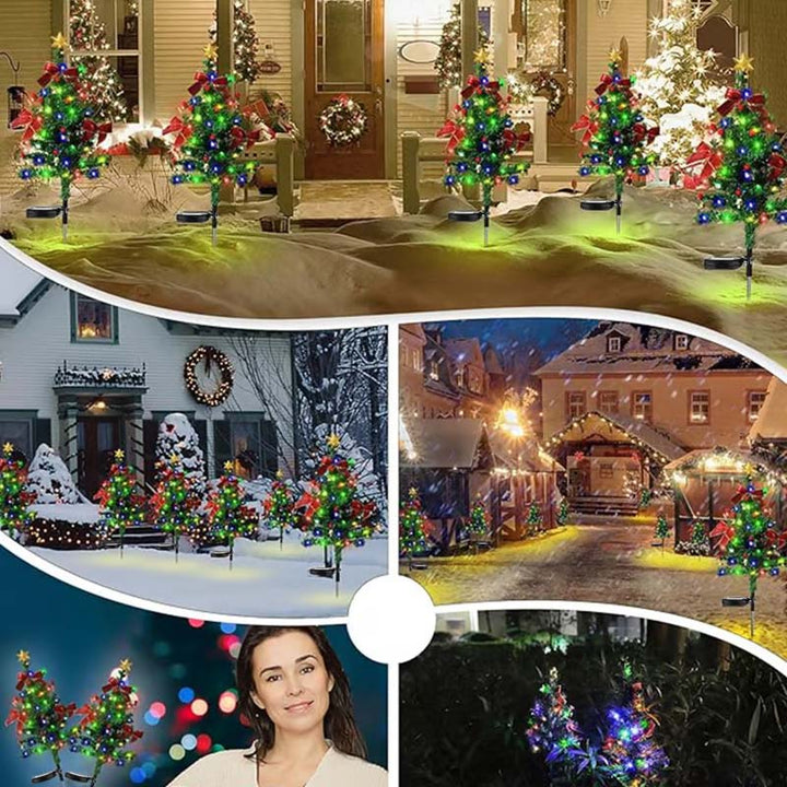 BowLift | Solar Christmas Trees Lights