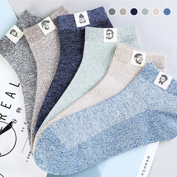 BowLift | Men‘s Business Breathable Anti-bacterial Deodorant Socks（5PCS）