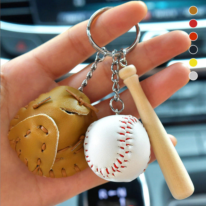 Creative Baseball Keychain Bowlift