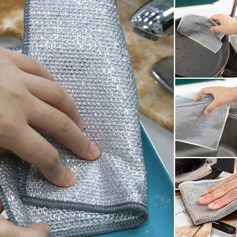 BowLift | Multi-purpose dishwashing cloth made of wire for wet and dry