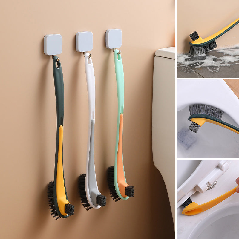 Double-sided Flocking Toilet Cleaning Brush | Bowlift