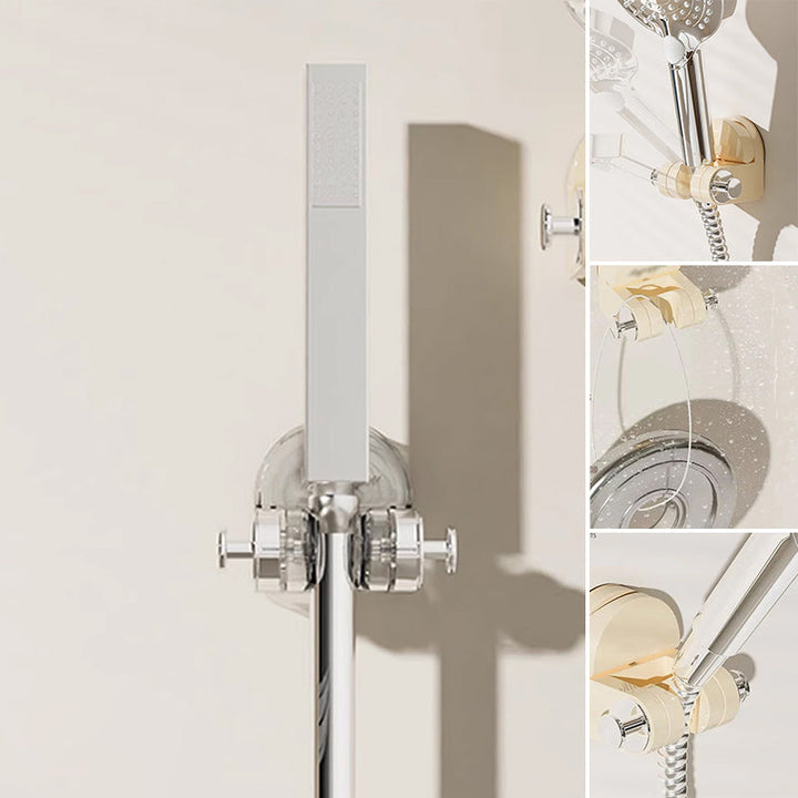 Integrated Suction Cup Shower Rack | Bowlift