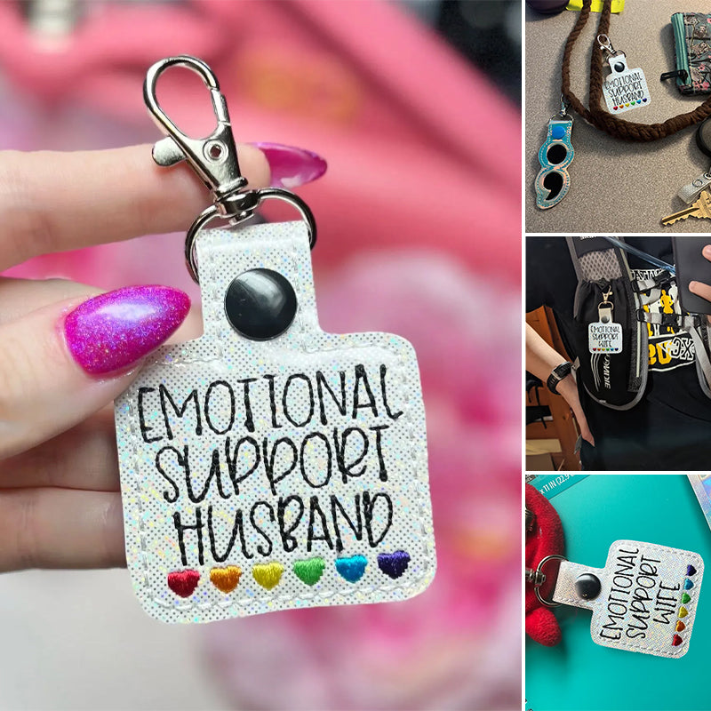 BowLift | Rainbow Hearts Keychain