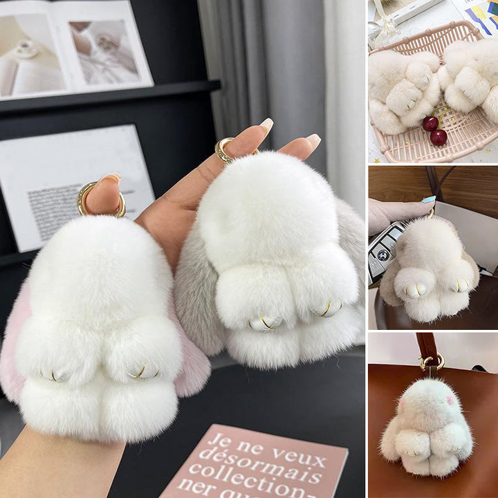 Handmade soft Bunny PomPom Charms (Boxed Edition) | Bowlift