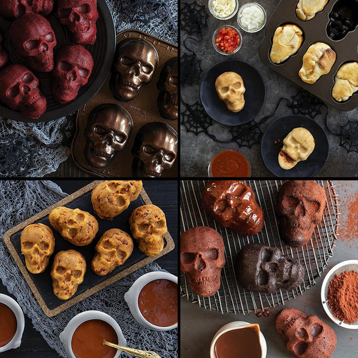 3D Skull Mold - Aluminum Baking Pan | Bowlift