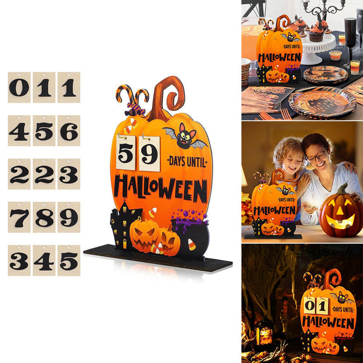 Wood Halloween Advent Calendar | Bowlift