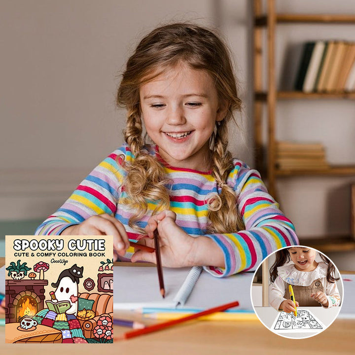 BowLift | Spooky Cutie: Coloring Book for Adults and Teens