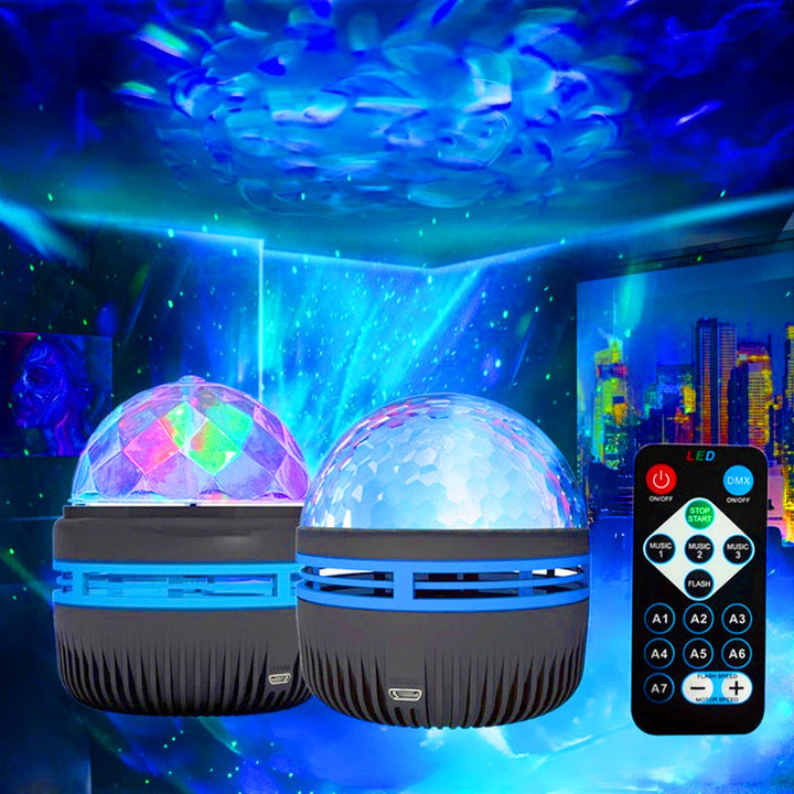 BowLift | 2-in-1-Northern Lights and Ocean Waves Projector