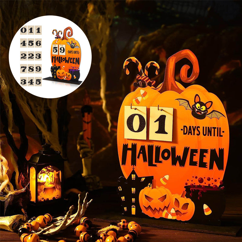 Wood Halloween Advent Calendar | Bowlift