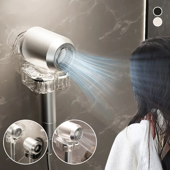 BowLift | Rotating Hair Dryer Holder Without Drilling