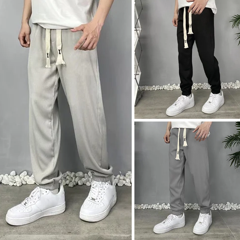 BowLift | Loose Ice Silk Trousers