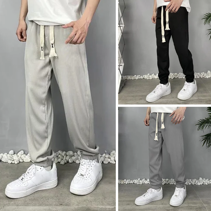 BowLift | Loose Ice Silk Trousers