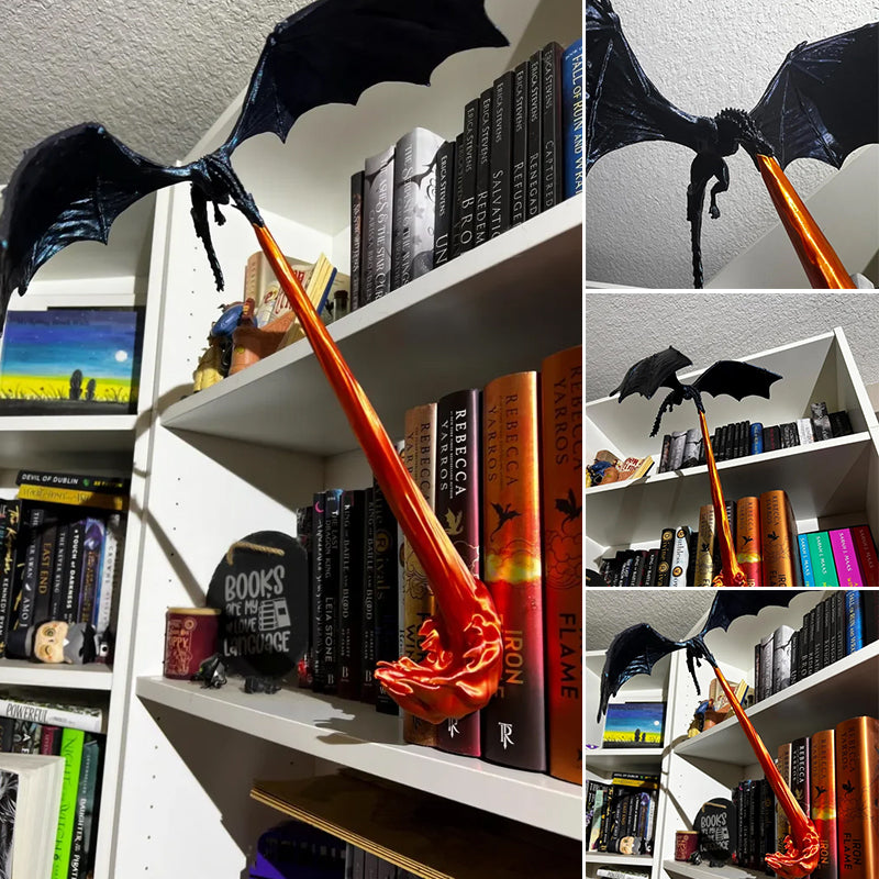 Dragon Flame Book Niche | Bowlift