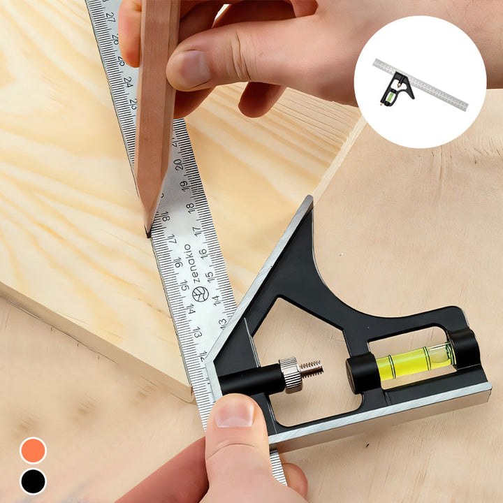 Multifunctional 90-degree and 45-degree angle ruler | Bowlift