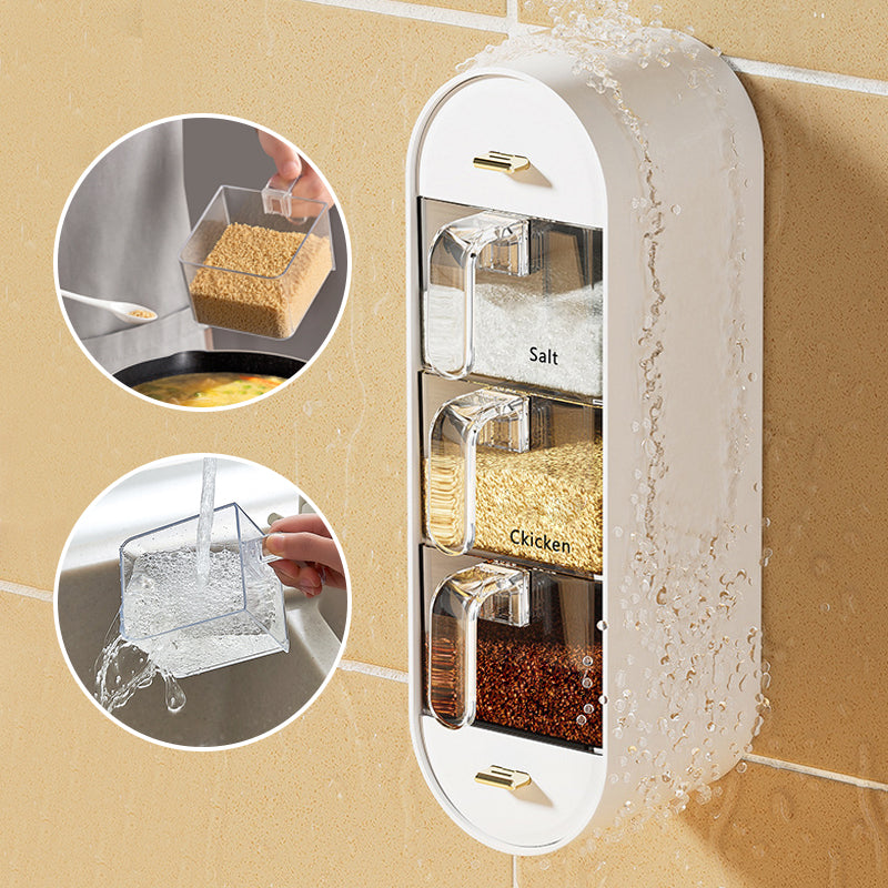 Seasoning Wall Hanging Storage Box | Bowlift