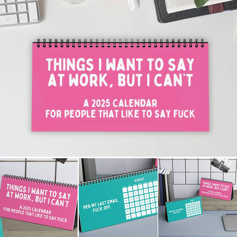 BowLift | Funny 2025 sarcastic calendar