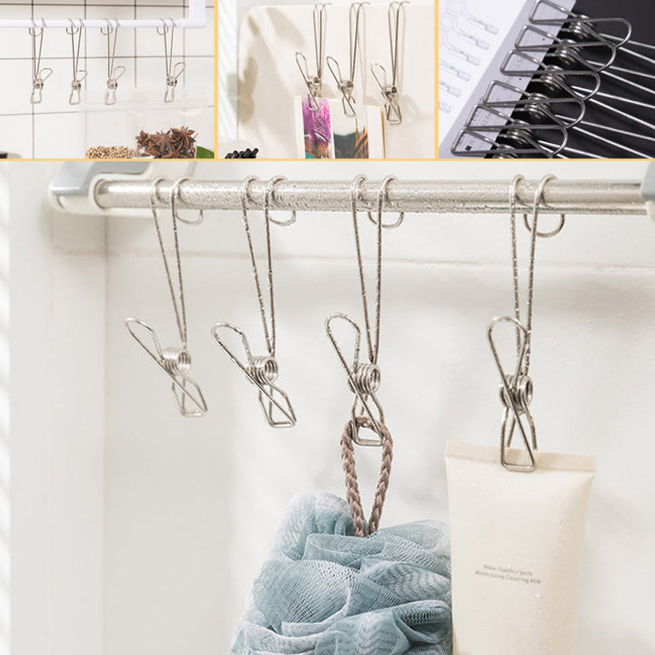 BowLift | Stainless Steel Metal Long Tail Clip