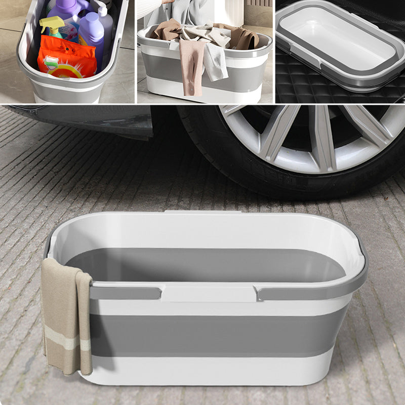 Foldable Portable Rectangular Bucket | Bowlift