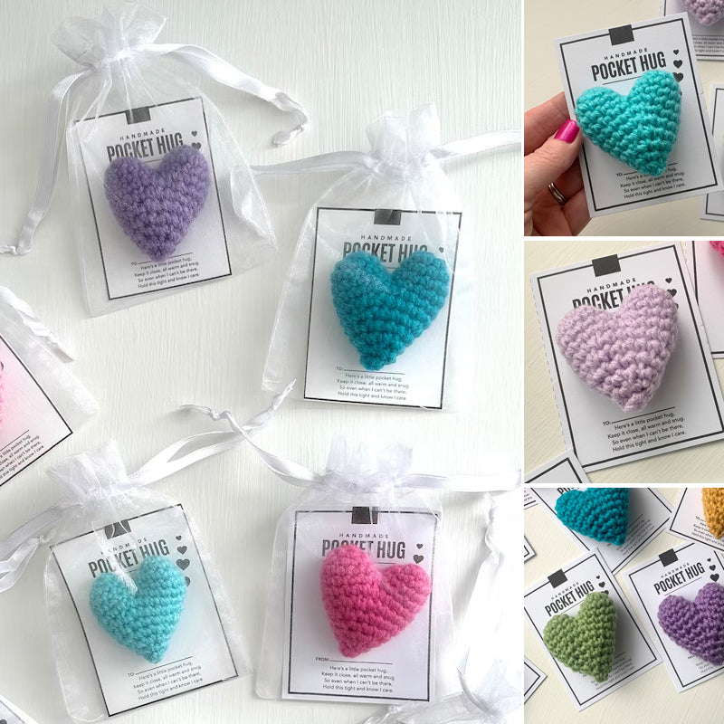 BowLift | Crocheted Heart Bag Hug