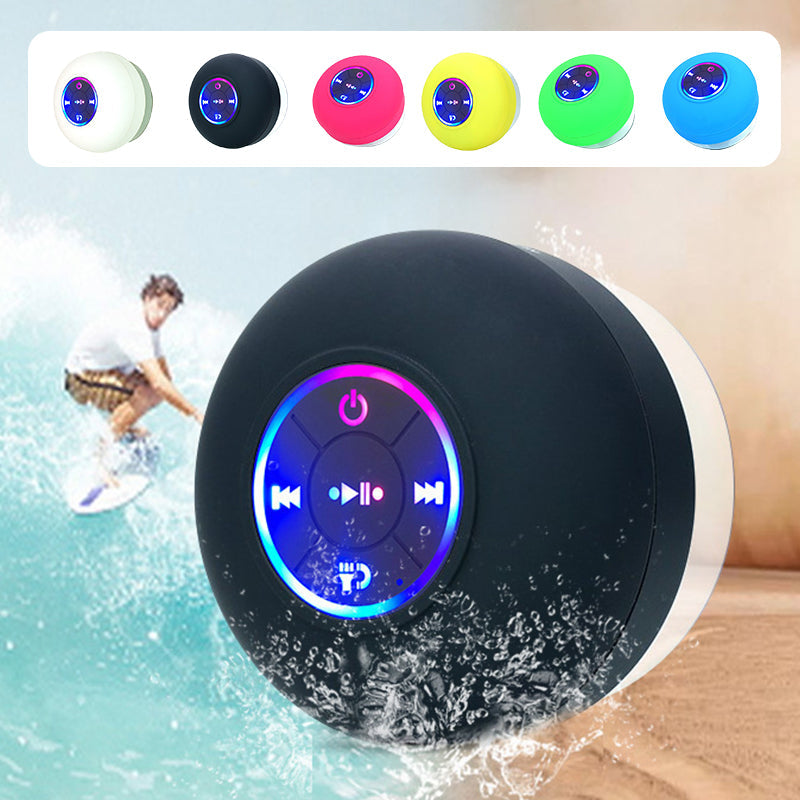 BowLift | Mini Bluetooth Shower Speaker with LED Light