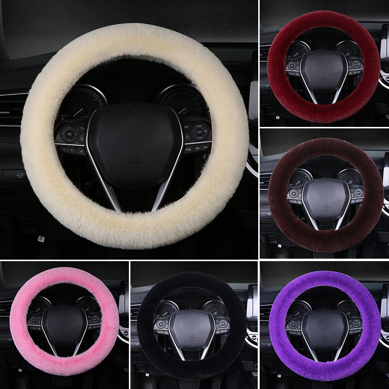 Universal Plush Steering Wheel Cover for Car | Bowlift