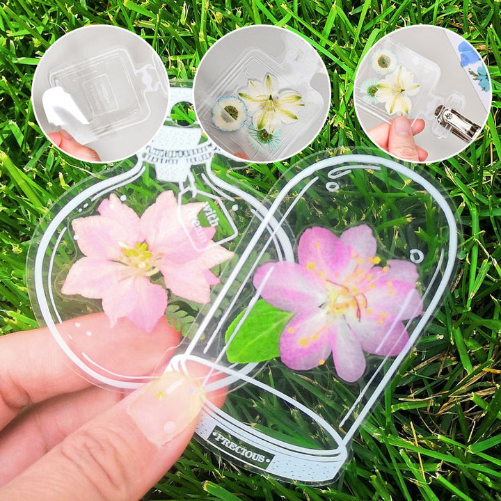 BowLift | Beautiful Transparent Dried Flower Bookmarks