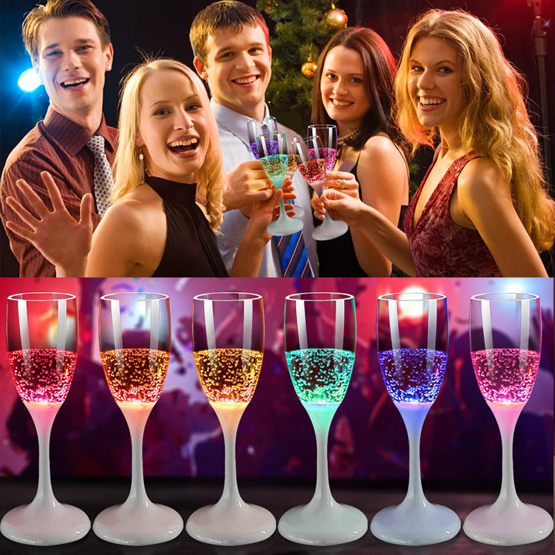 BowLift | LED Lighted Champagne Glass