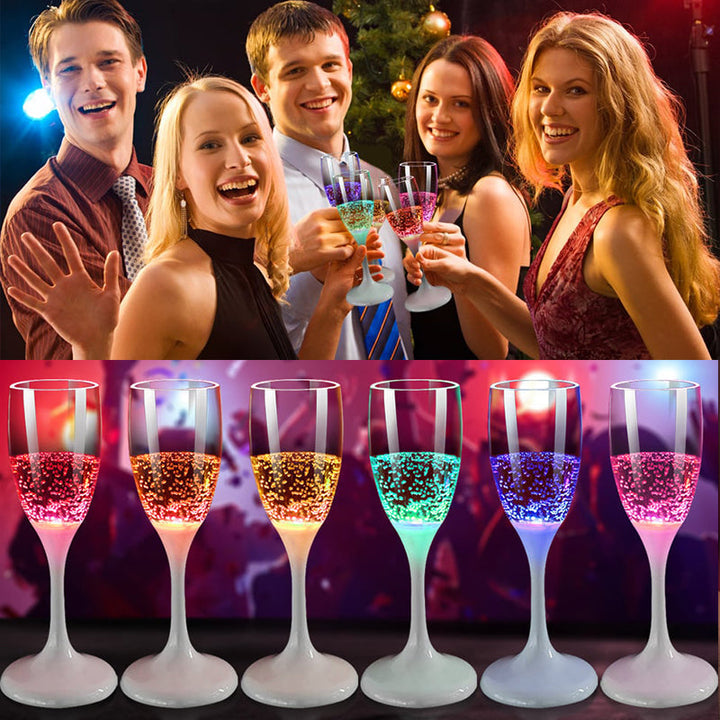 BowLift | LED Lighted Champagne Glass