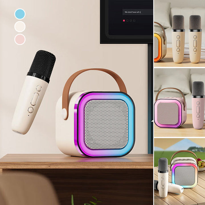 BowLift | Mini Karaoke machine for children with wireless microphones