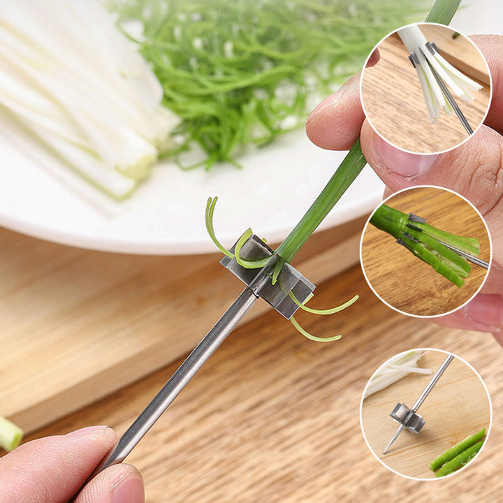 Stainless Steel Plum Blossom Onion Cutter | Bowlift