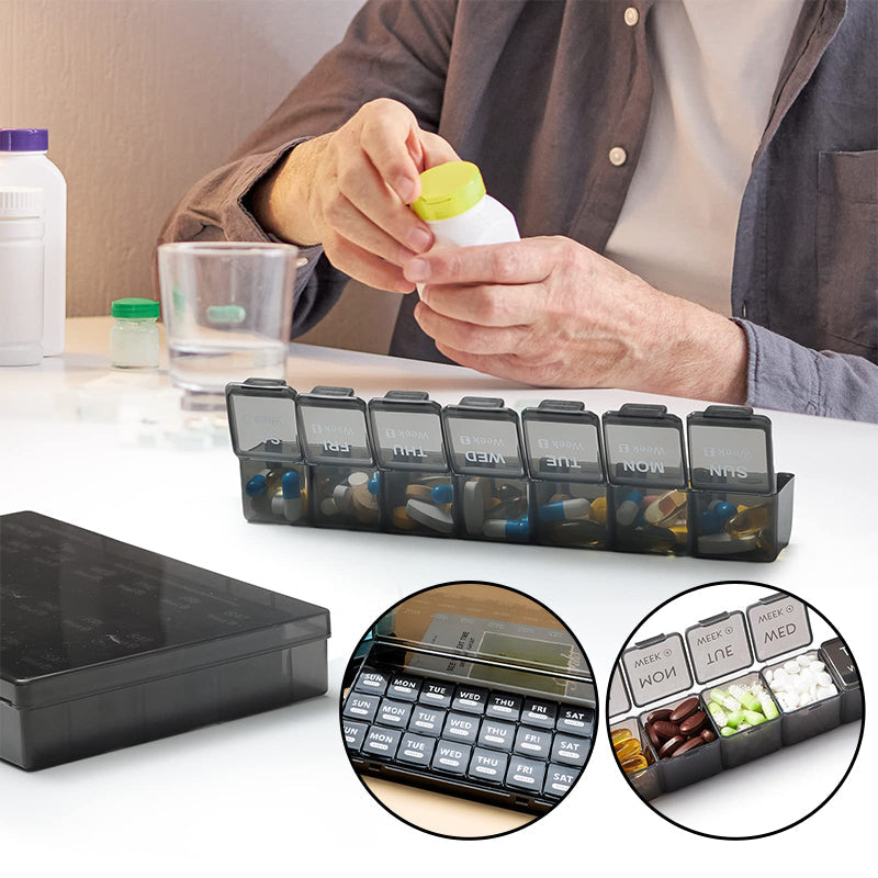 BowLift | Pill Organizer (28 compartments)