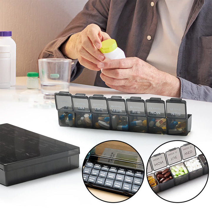 BowLift | Pill Organizer (28 compartments)