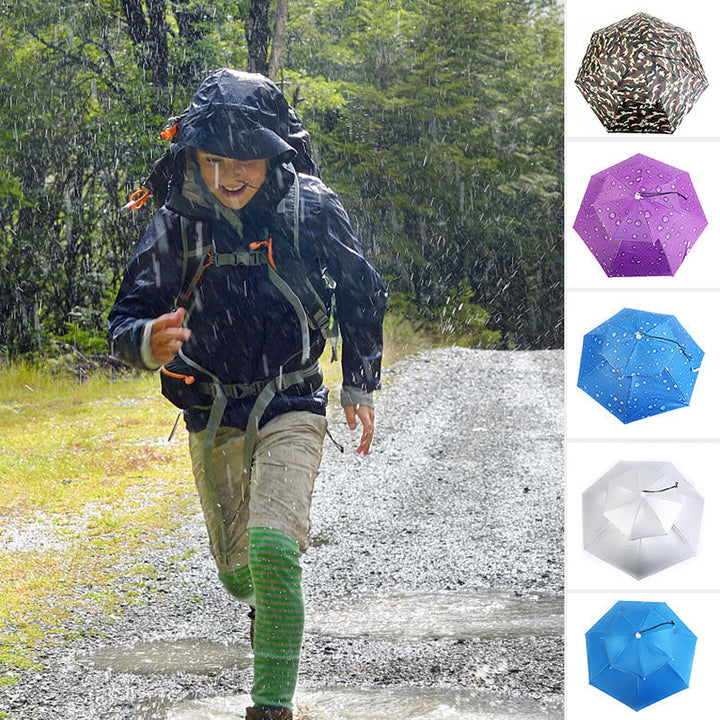 BowLift | Outdoor Double-Layer Rain Umbrella Hat
