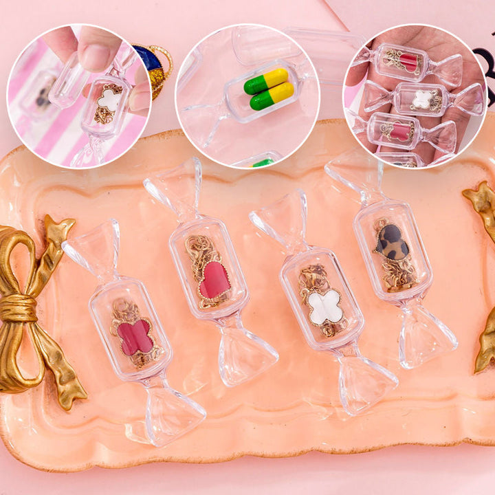 BowLift | Transparent Candy Shape Jewelry Box (10 pieces)