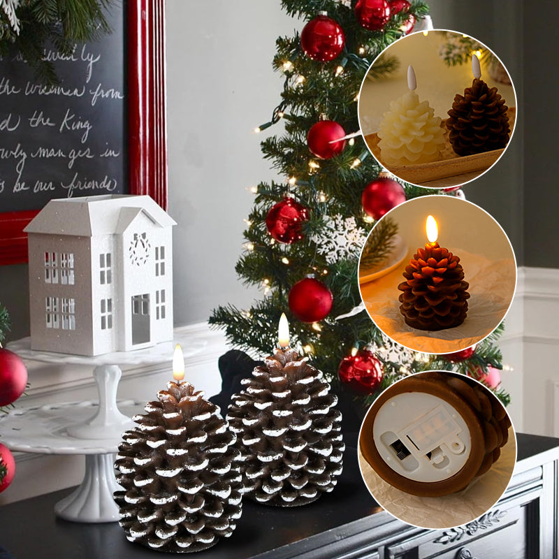 BowLift | Flameless Pinecone Candles