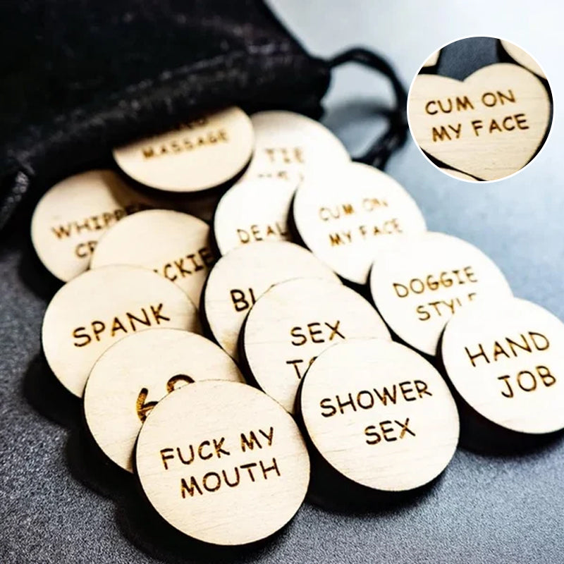 BowLift | Wooden Cards Heart Round