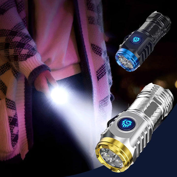 BowLift | Mini flashlight with three-eyed monster