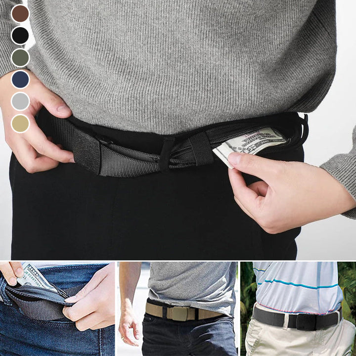 BowLift | Anti Theft Belt With Hidden Money Pouch